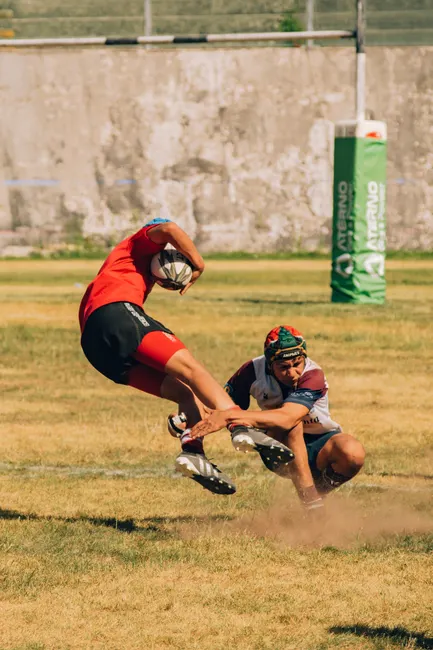 Detail Rugby Tackle Foto Dynamik Number 19