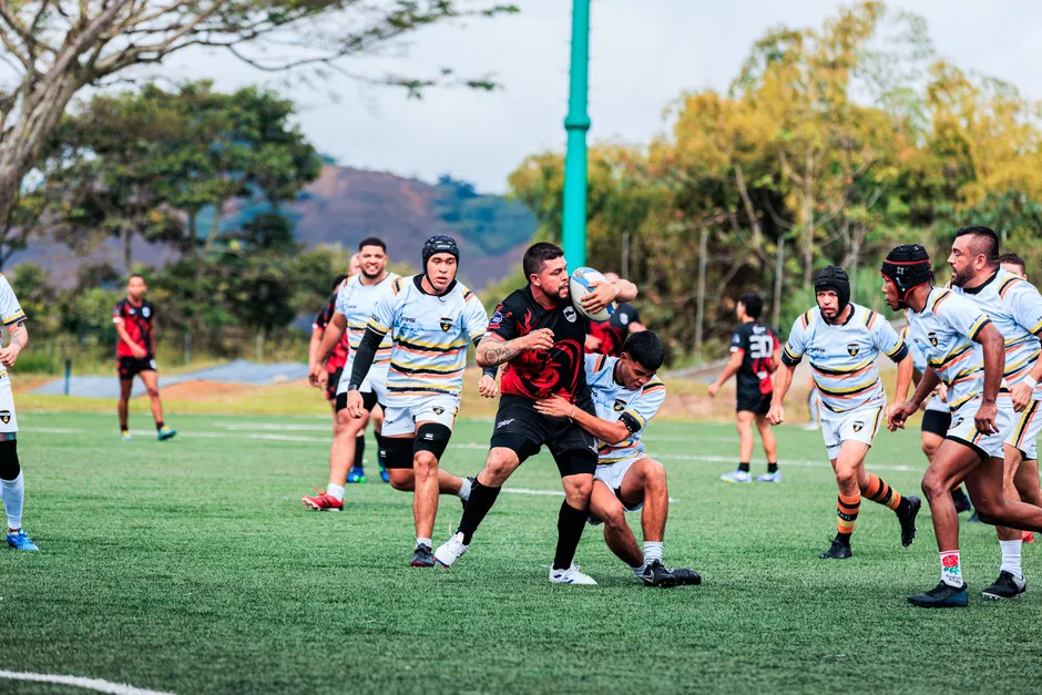 Detail Rugby Tackle Foto Dynamik Number 7