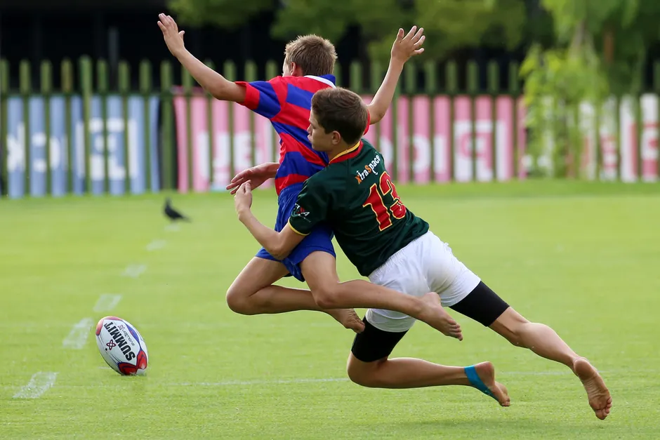Detail Rugby Tackle Foto Dynamik Number 8