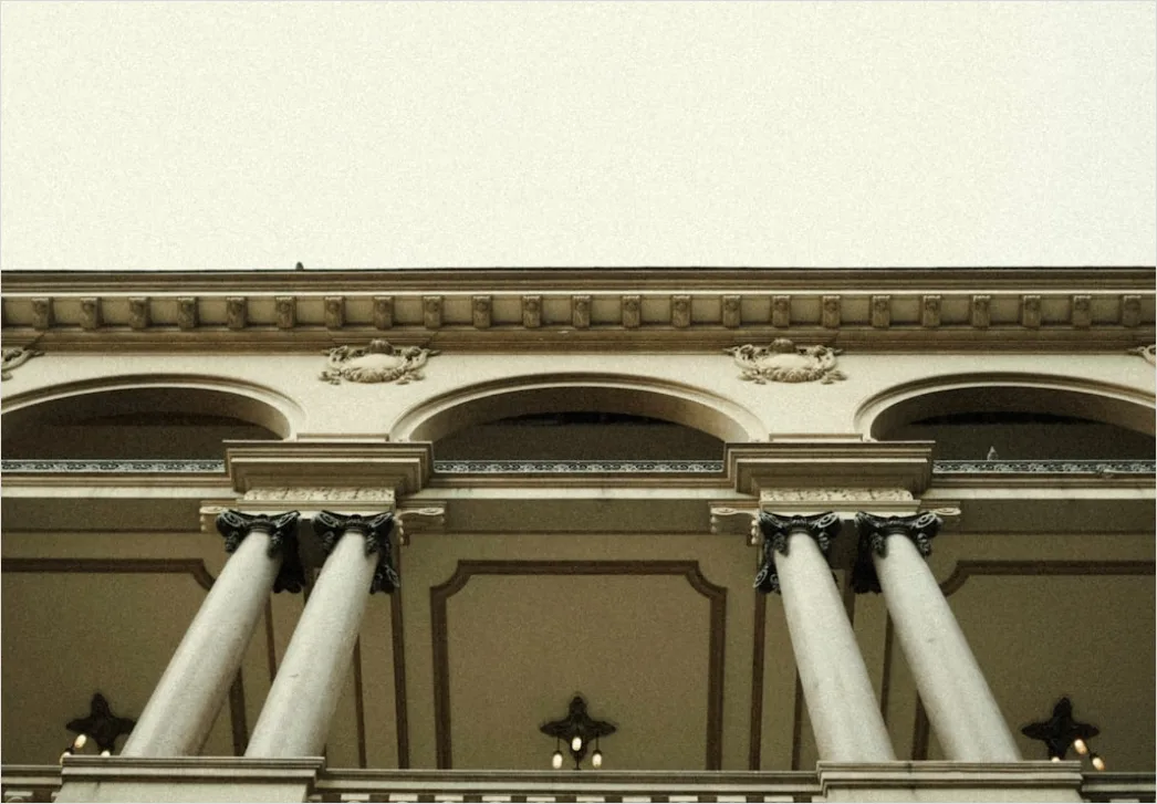 Detail Säulen Architektur Klassizismus Detail Perspektive Number 15