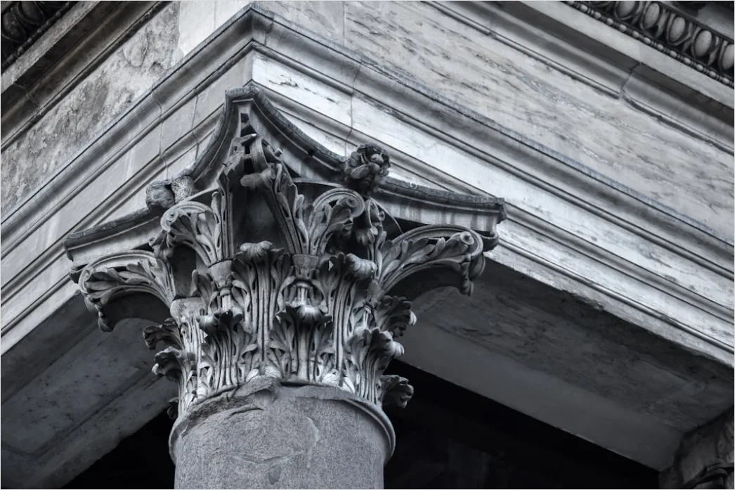 Detail Säulen Architektur Klassizismus Detail Perspektive Number 17
