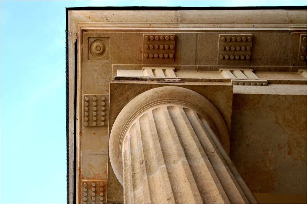 Detail Säulen Architektur Klassizismus Detail Perspektive Number 18