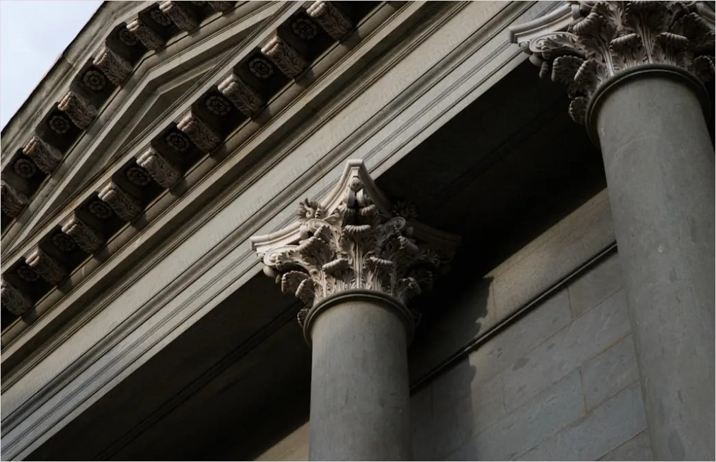 Detail Säulen Architektur Klassizismus Detail Perspektive Number 7