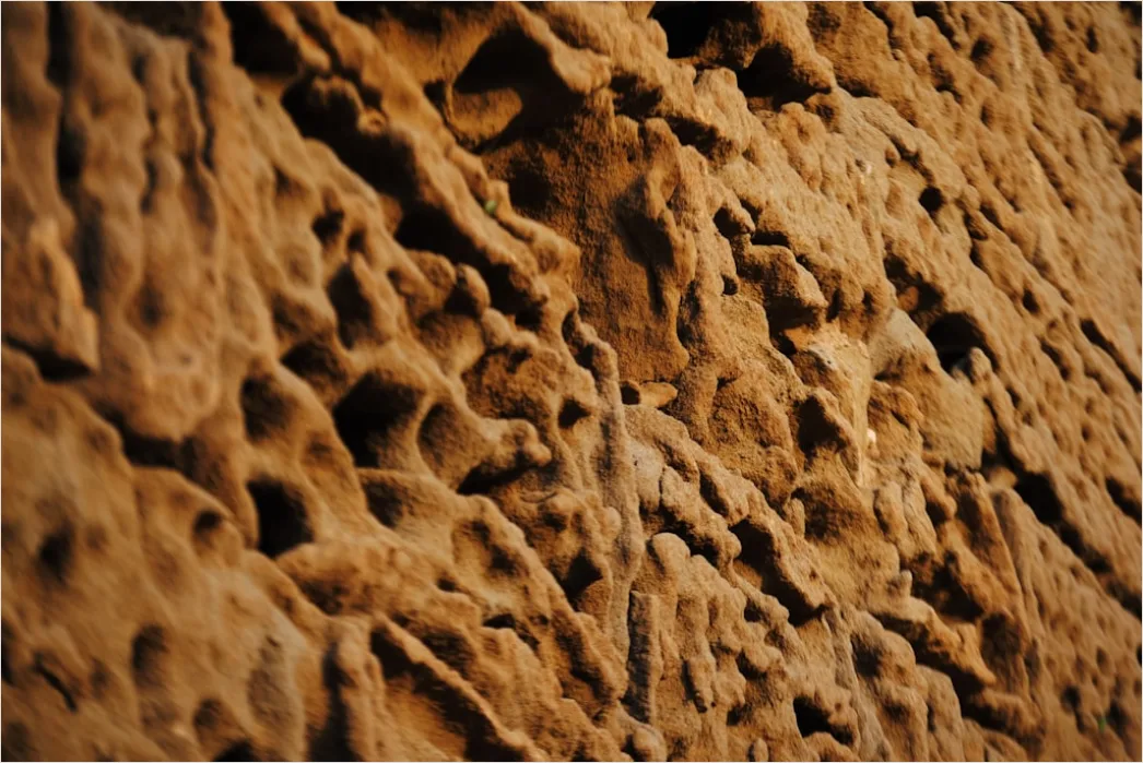 Detail Sandstein Struktur Makro Nahaufnahme Number 6
