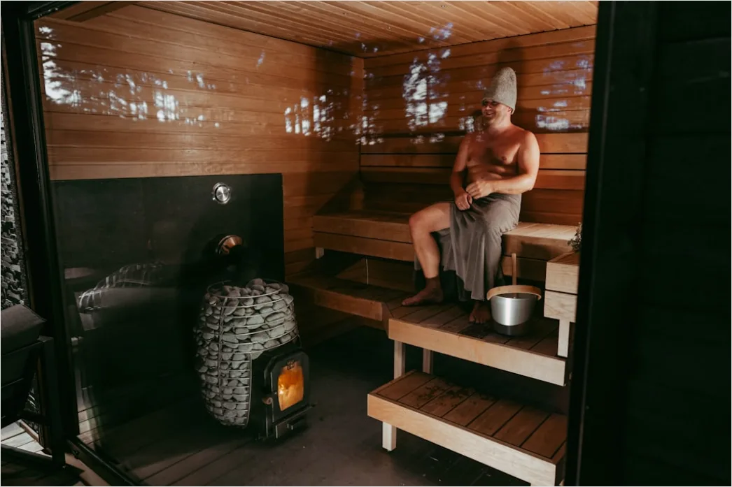 Detail Sauna Wellness Nach Training Foto Number 5