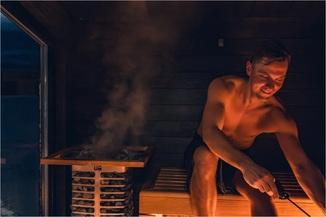 Detail Sauna Wellness Nach Training Foto Number 8
