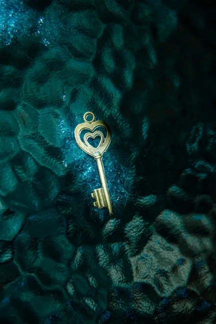 Detail Schlüssel Makro Nahaufnahme Metall Textur Number 9