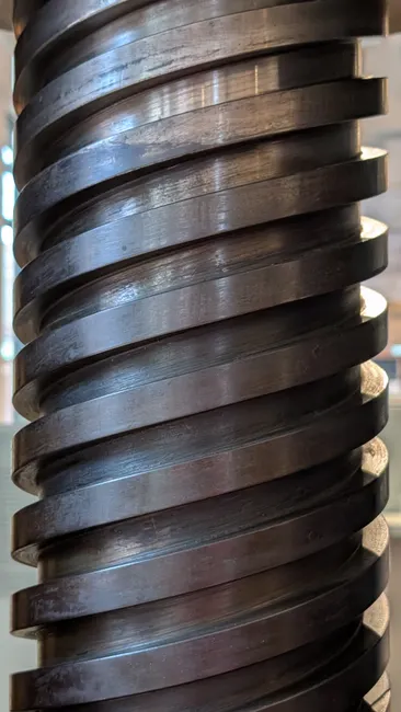 Schraube Gewinde Makro Nahaufnahme Metall 41fd