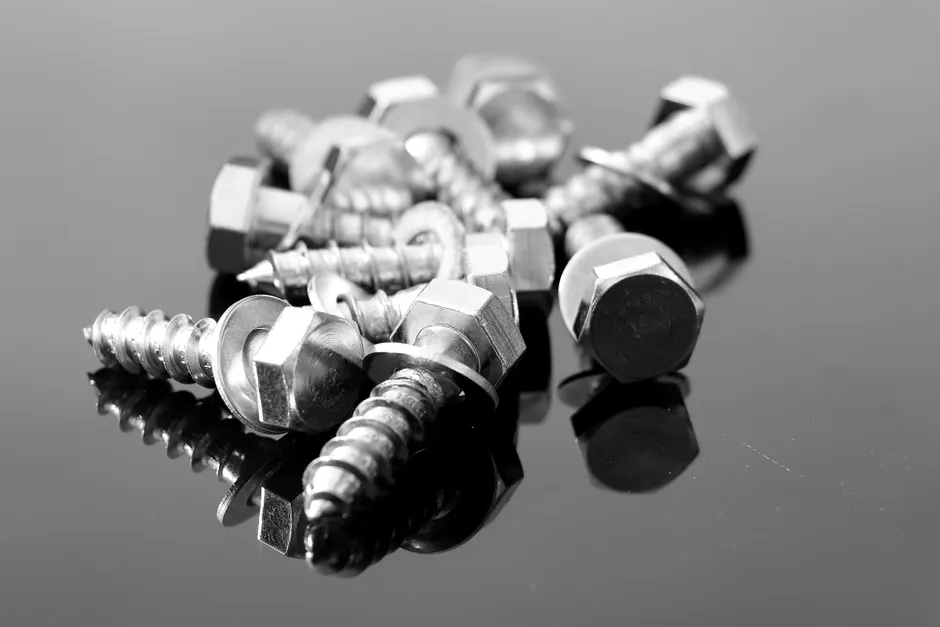 Detail Schraube Gewinde Makro Nahaufnahme Metall Number 16