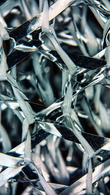 Detail Silberschmuck Makro Nahaufnahme Struktur Number 10
