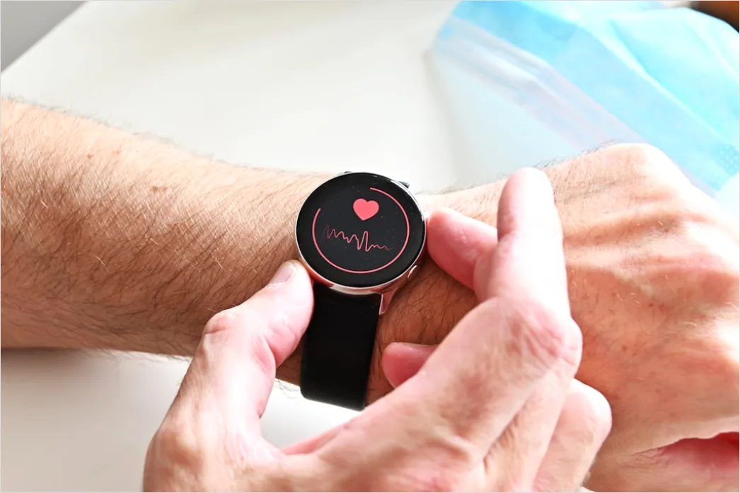 Smartwatch Herzfrequenz Beim Laufen Foto 0625