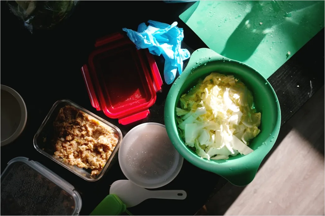 Detail Sporternährung Meal Prep Boxen Flat Lay Foto Number 10