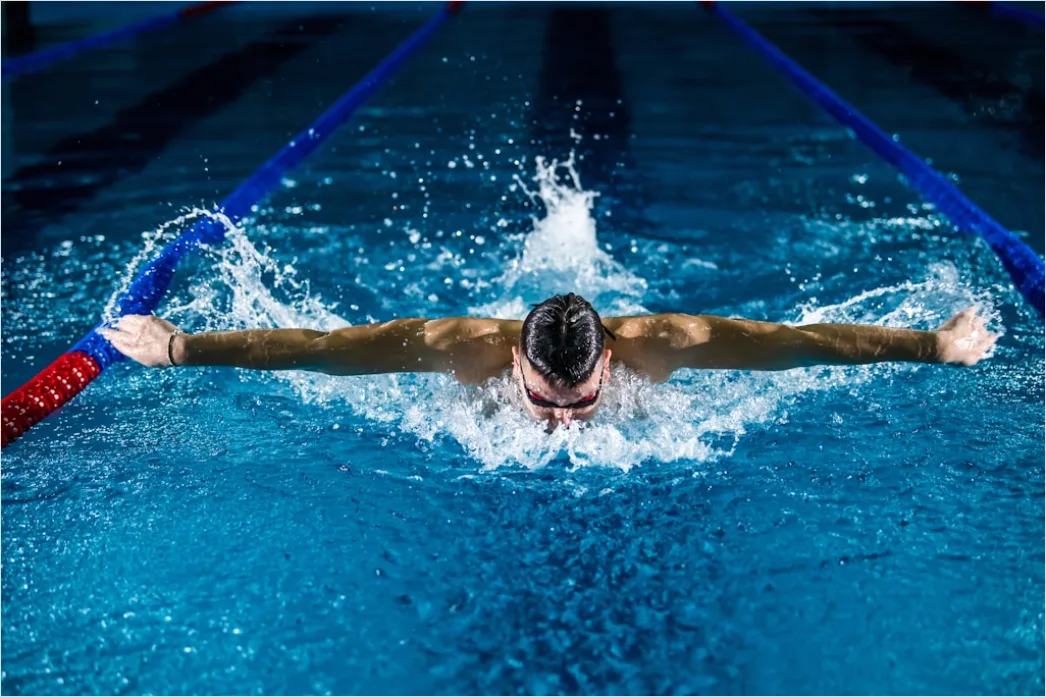 Startsprung Schwimmen Foto Action 480c