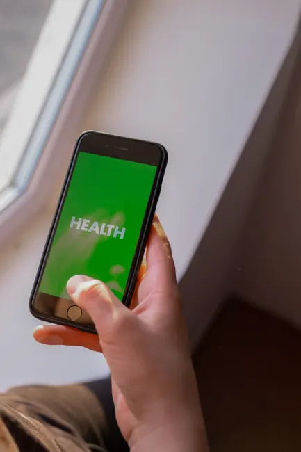 Detail Symptom Checker App Auf Smartphone Nahaufnahme Number 18