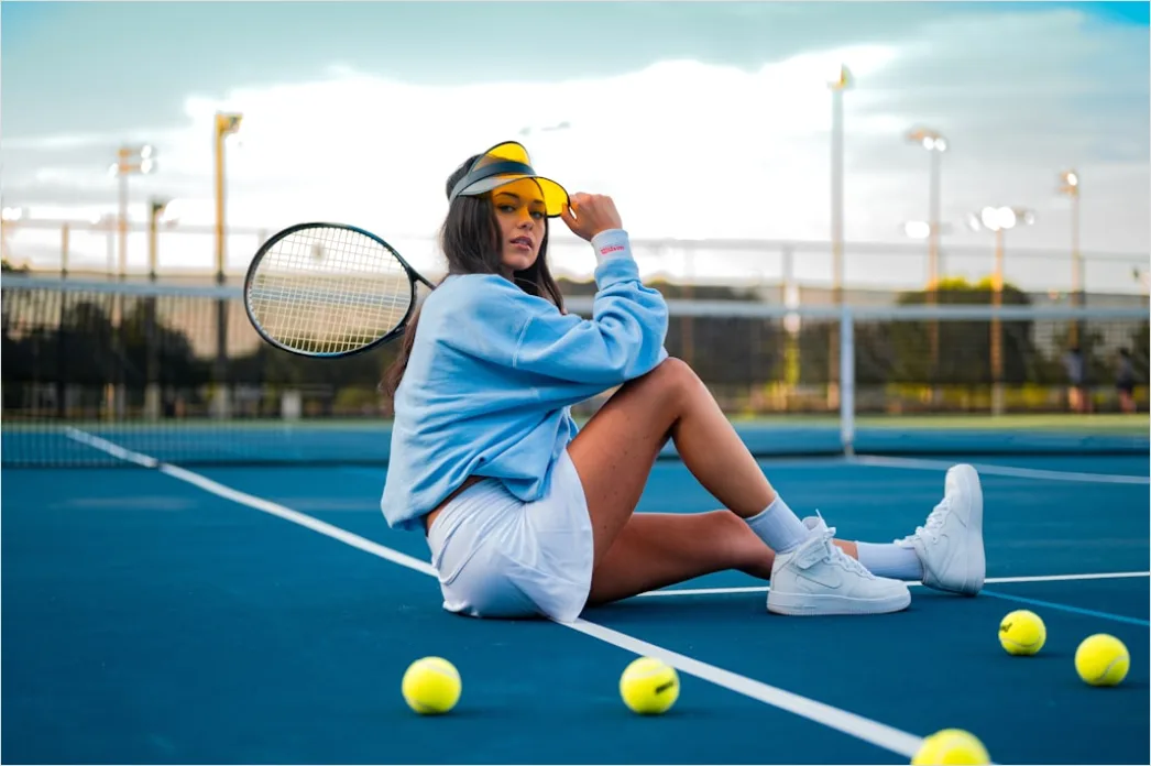 Detail Tennis Aufschlag Foto Bewegungsserie Number 12