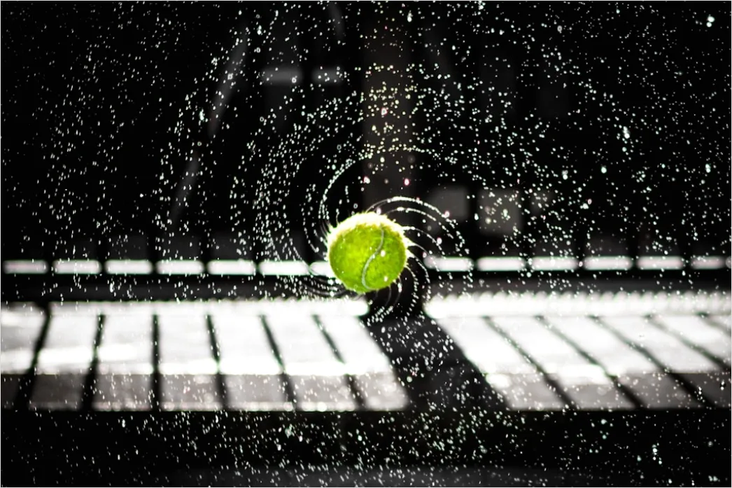 Detail Tennis Aufschlag Foto Bewegungsserie Number 13