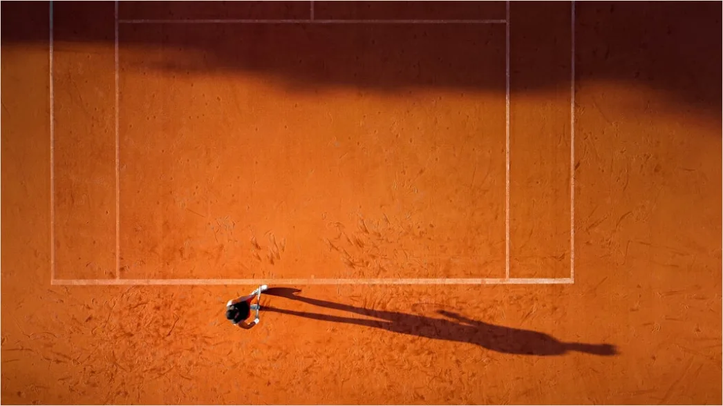Detail Tennis Aufschlag Foto Bewegungsserie Number 20
