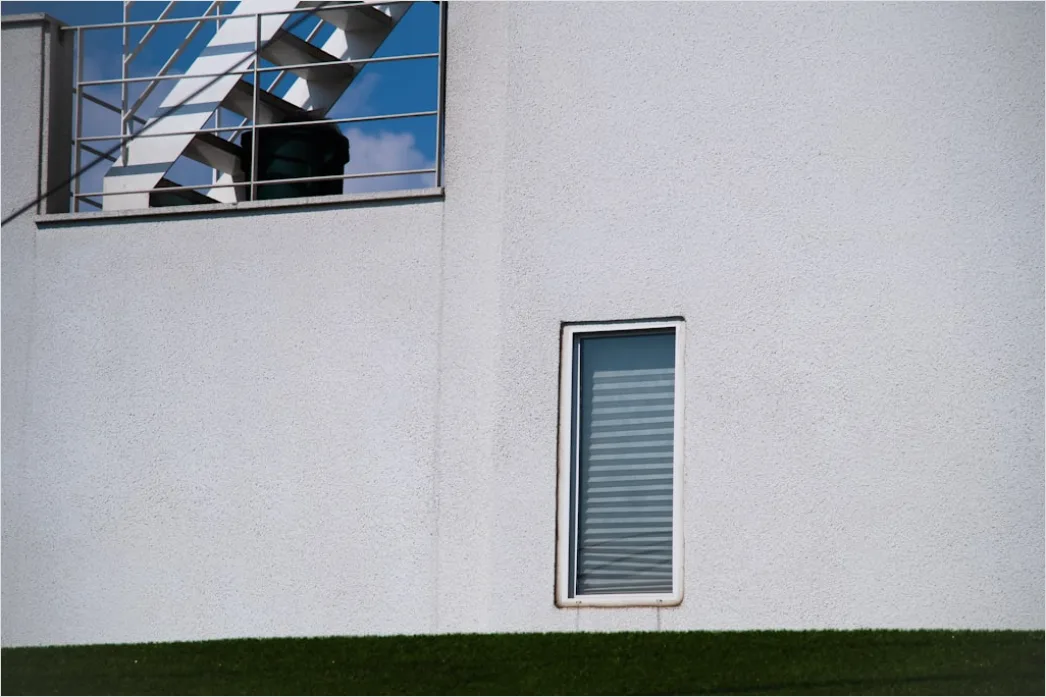 Treppe Aussen Fassade Fuehrende Linien F961