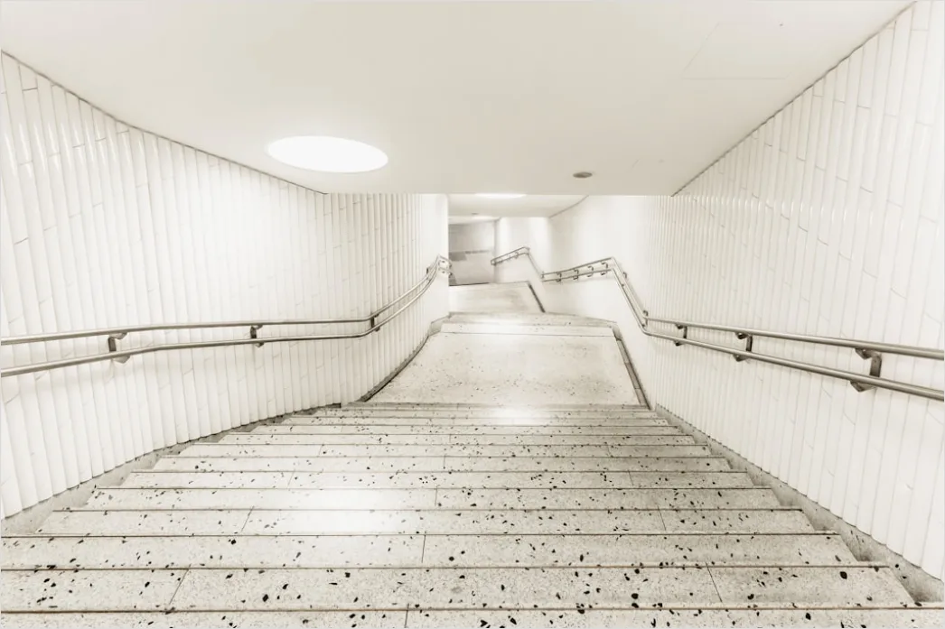 Detail Treppe Zur Ubahn Perspektive Urban Number 13