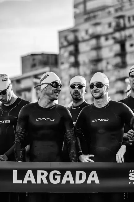 Detail Triathlon Schwimmen Start Gruppe Foto Number 4