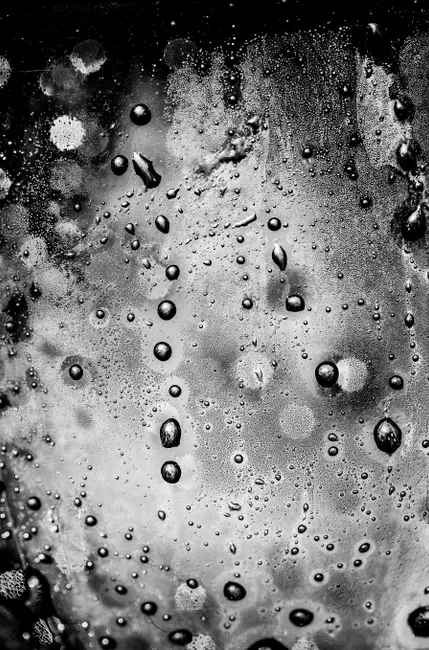 Detail Tropfen Auf Fenster Makro Nahaufnahme Number 12