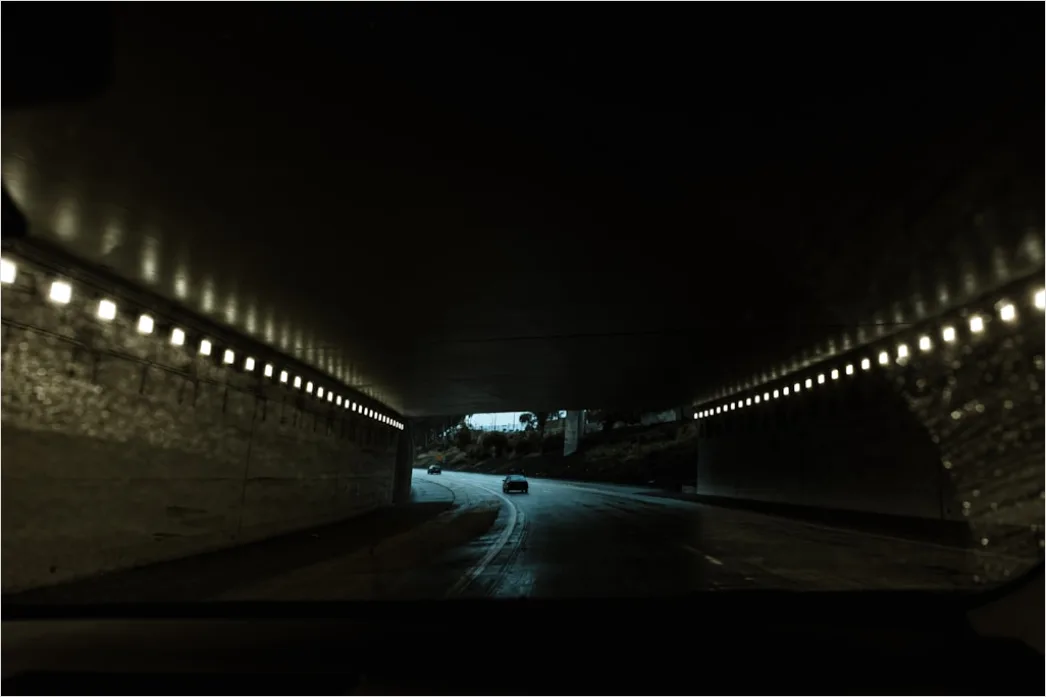 Detail Tunnel Beleuchtung Licht Am Ende Perspektive Number 6
