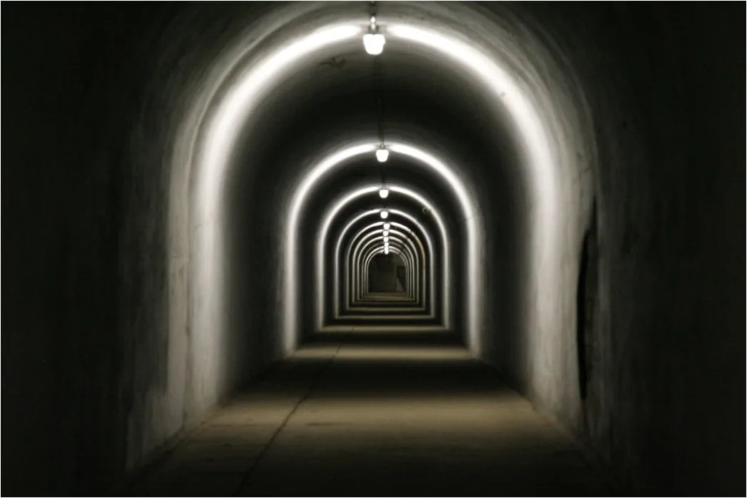 Detail Tunnel Beleuchtung Licht Am Ende Perspektive Number 7