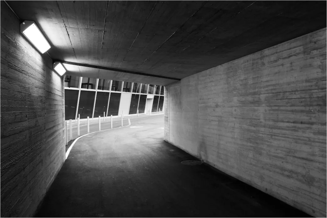 Detail Tunnel Beleuchtung Licht Am Ende Perspektive Number 8