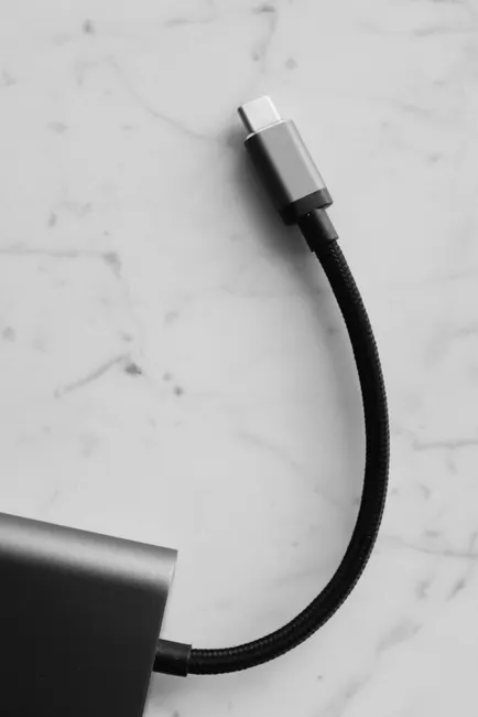Detail Usb Stecker Makro Nahaufnahme Metall Number 11