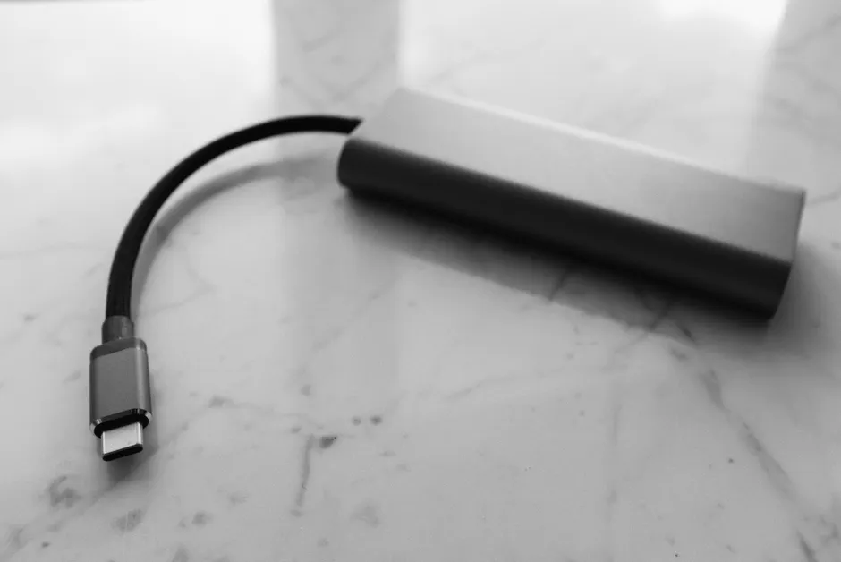 Detail Usb Stecker Makro Nahaufnahme Metall Number 14