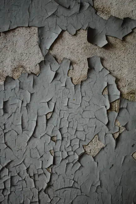 Detail Verlassene Kaserne Korridor Peeling Paint Number 16