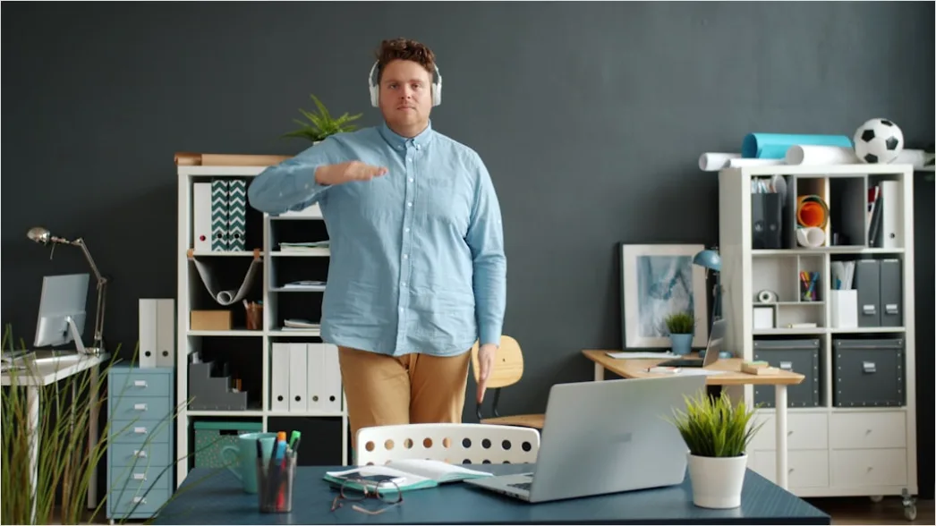Detail Video Sprechstunde Zuhause Arbeitsplatz Neutral Number 18