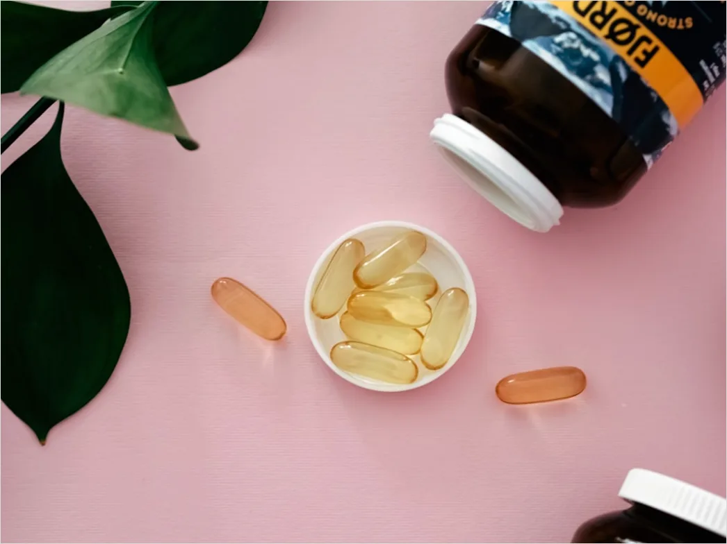 Detail Vitamine Nahrungsergänzung Kapseln Flat Lay Number 12