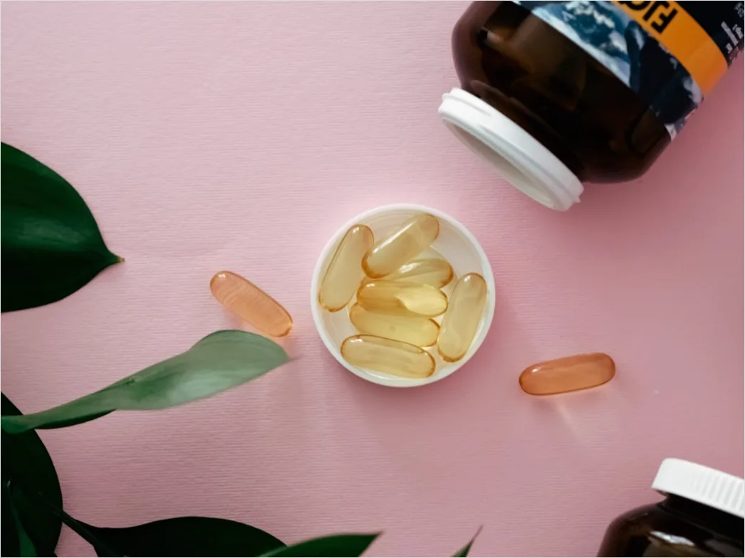Detail Vitamine Nahrungsergänzung Kapseln Flat Lay Number 7
