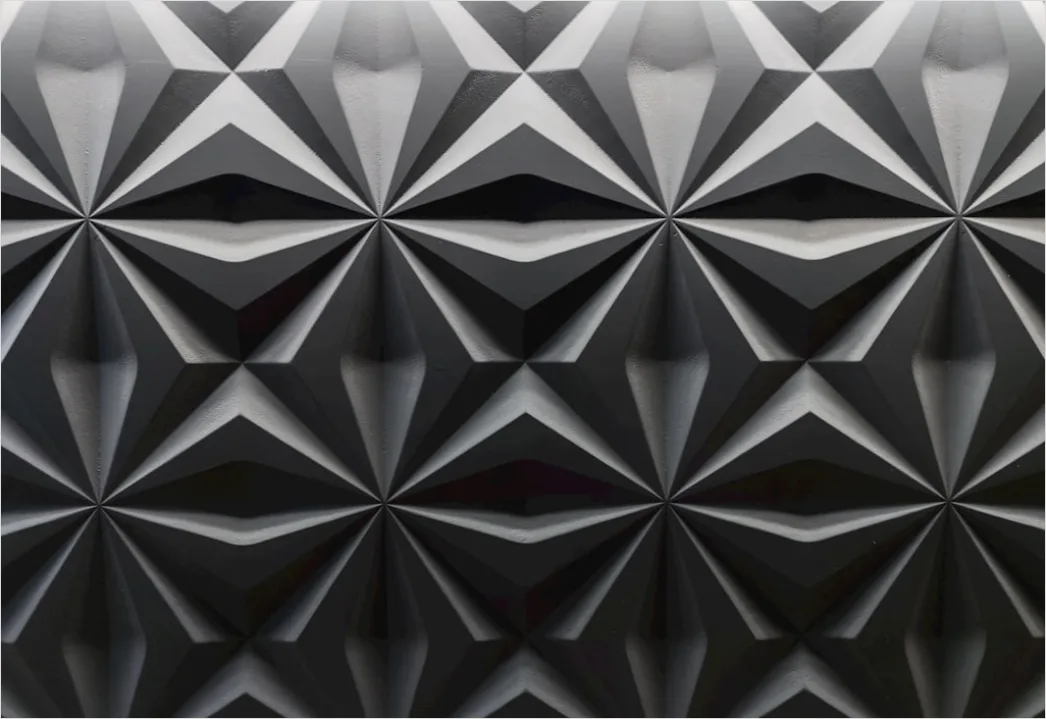 Detail Wandpaneele Geometrisch Muster Interior Design Number 11