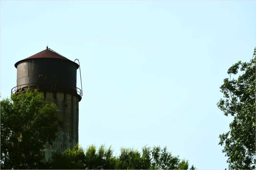 Detail Wasserturm Industriearchitektur Außenansicht Historisch Number 16