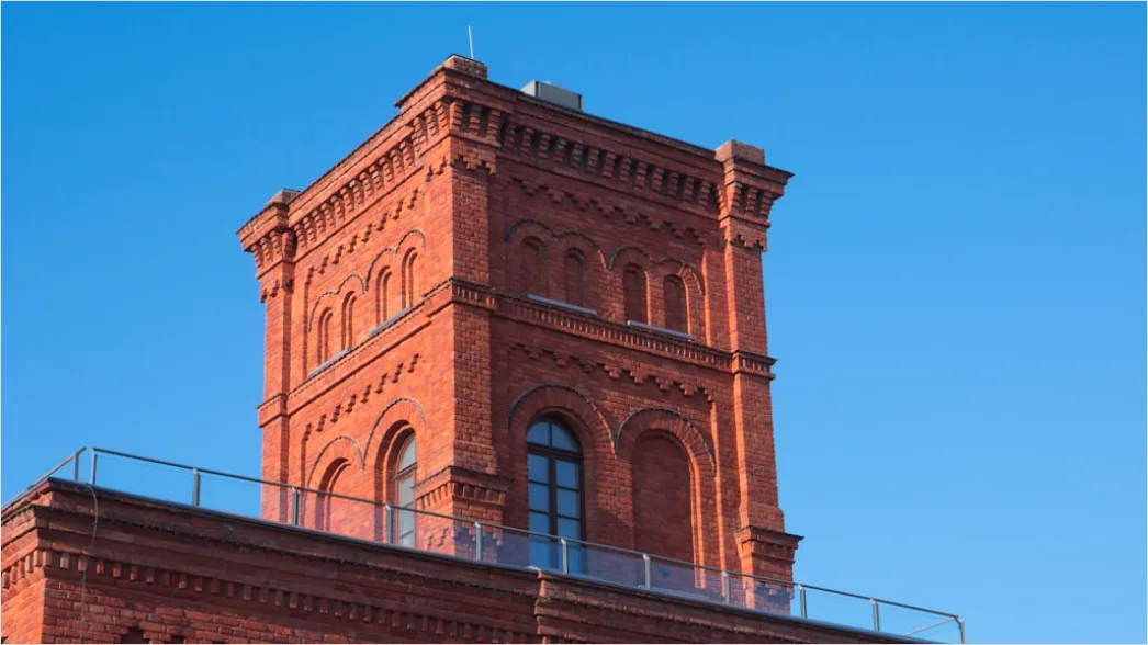 Detail Wasserturm Industriearchitektur Außenansicht Historisch Number 18