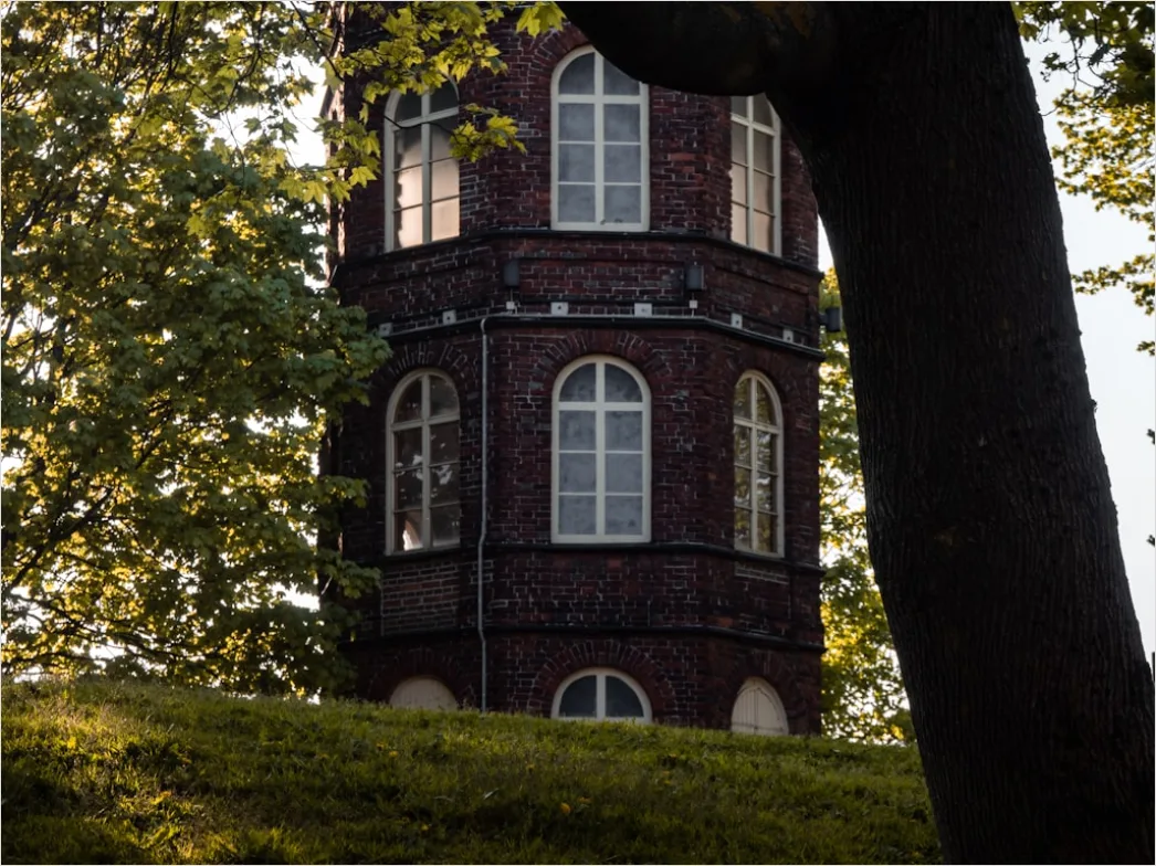 Detail Wasserturm Industriearchitektur Außenansicht Historisch Number 9