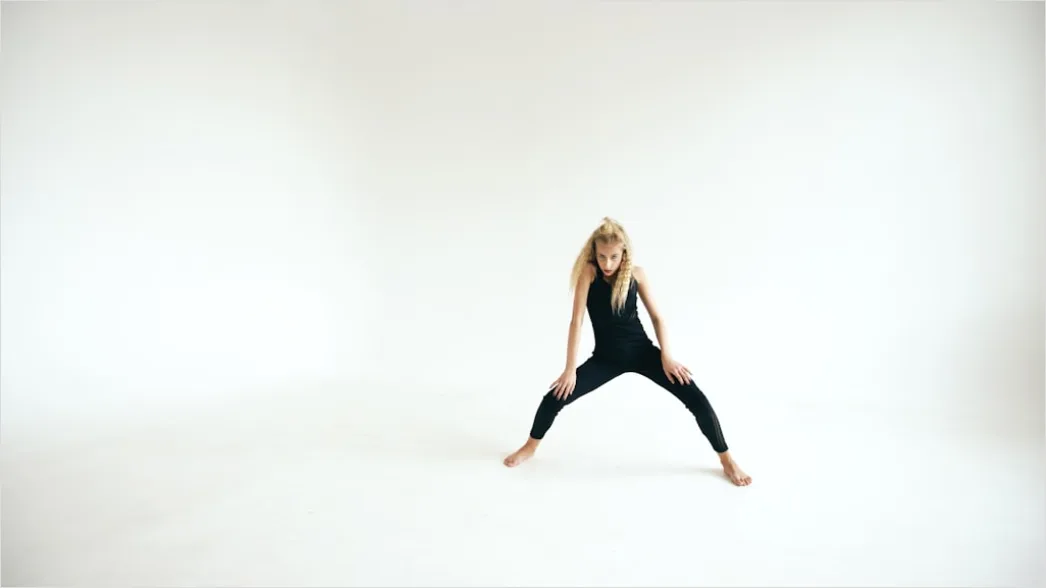 Detail Yoga Pose Im Studio Foto Minimalistisch Number 2
