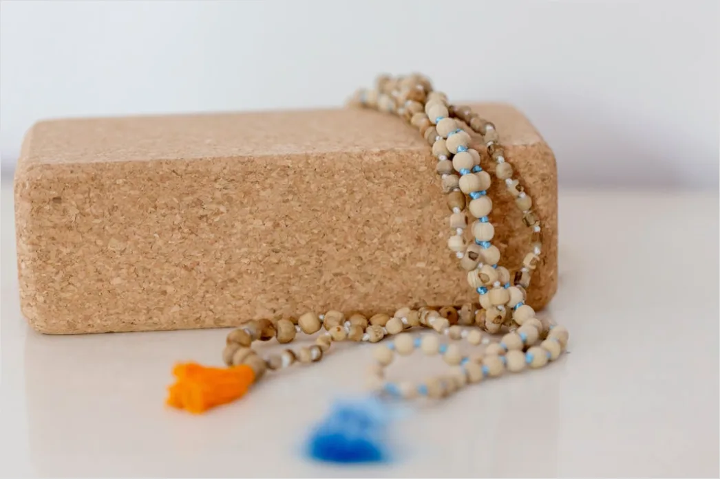 Detail Yoga Props Block Gurt Flat Lay Foto Number 18