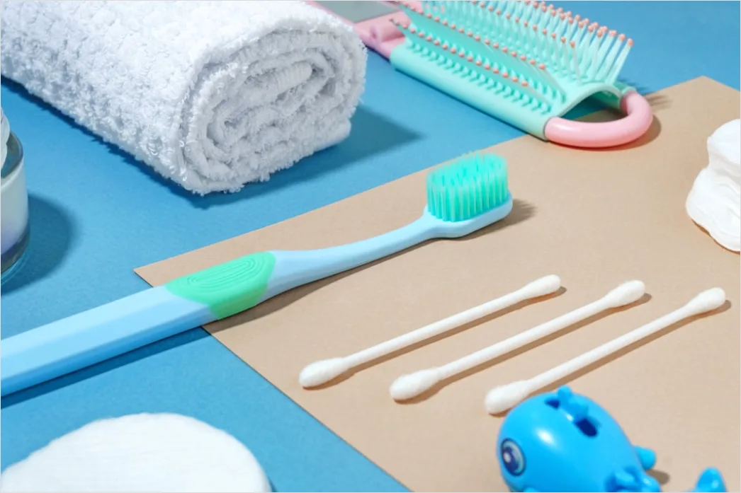 Detail Zahnfleischpflege Interdentalbürsten Flat Lay Number 7