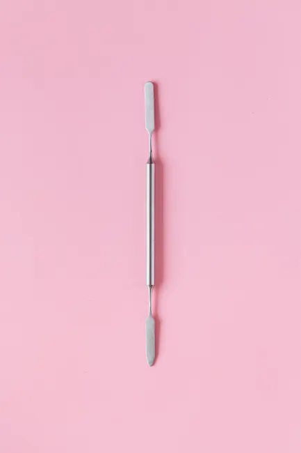 Detail Zahnreinigung Instrumente Auf Tablett Flat Lay Number 11