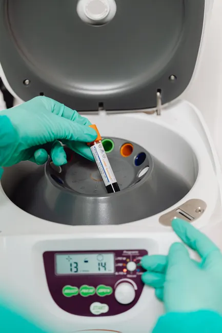 Zentrifuge Laborgeraet In Kliniklabor F781