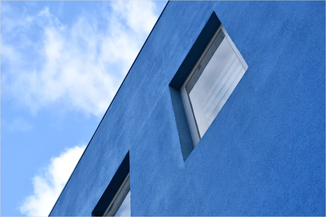 Detail Ziegelfassade Industrie Fensterreihen Repetitiv Number 19