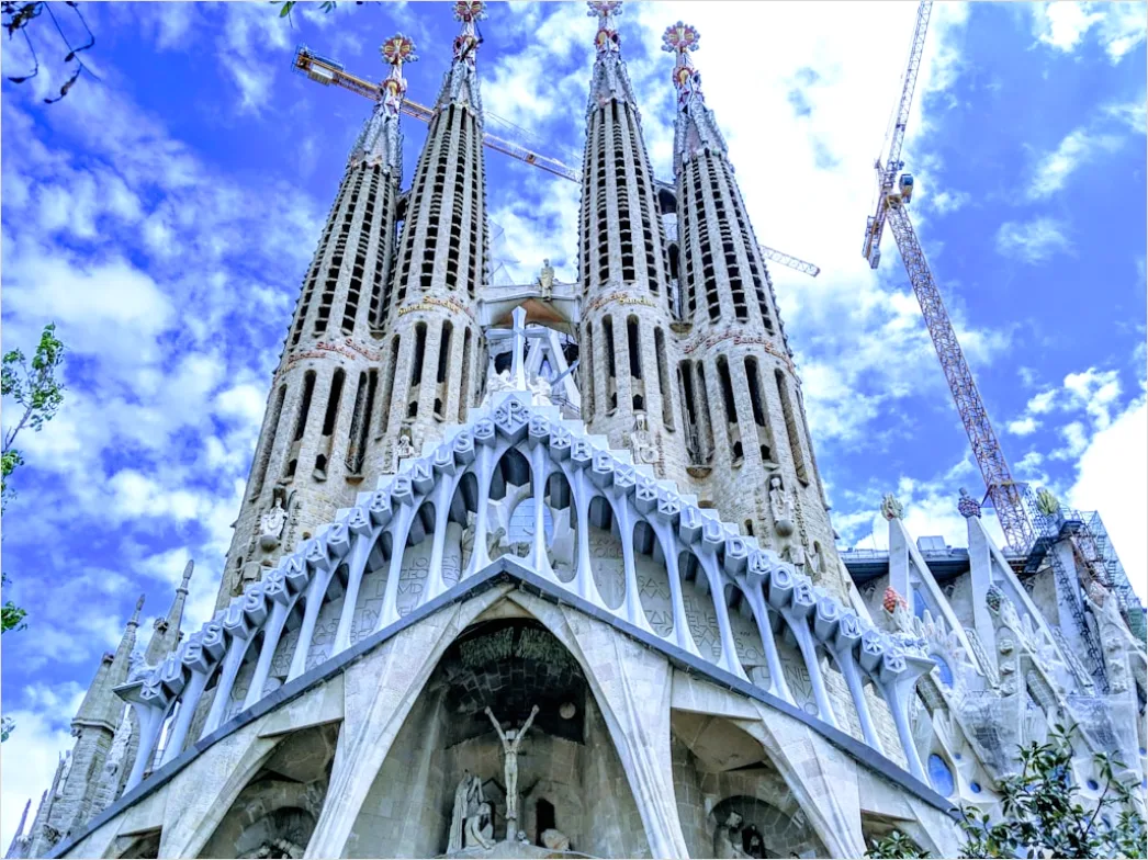 Barcelona Sagrada Familia Architektur Detail 8a3e