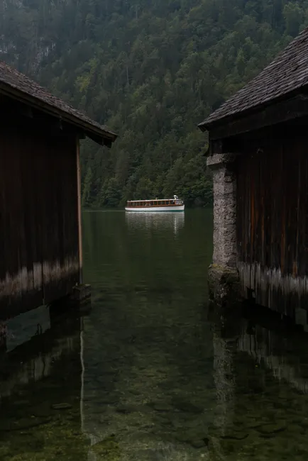 Detail Berchtesgadener Land Königssee Spiegelglatt Morgens Number 2