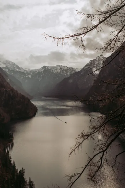 Detail Berchtesgadener Land Königssee Spiegelglatt Morgens Number 15