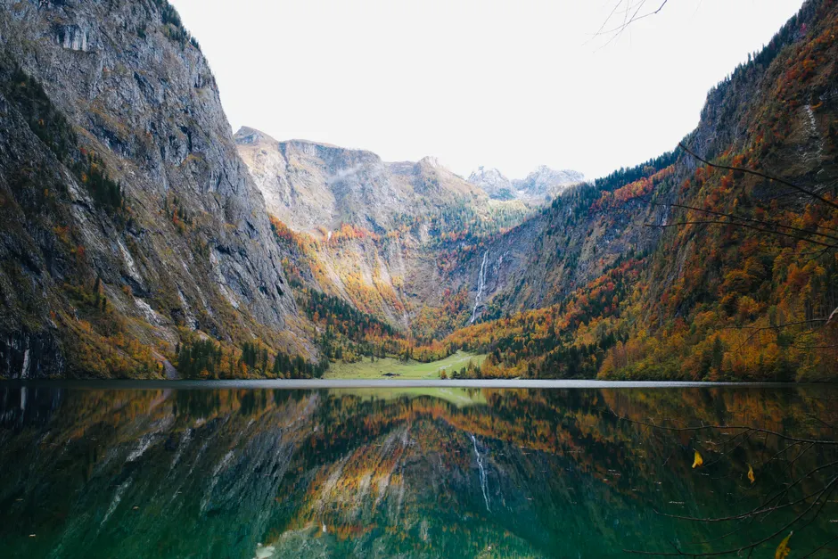 Detail Berchtesgadener Land Königssee Spiegelglatt Morgens Number 3