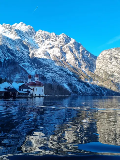 Detail Berchtesgadener Land Königssee Spiegelglatt Morgens Number 5
