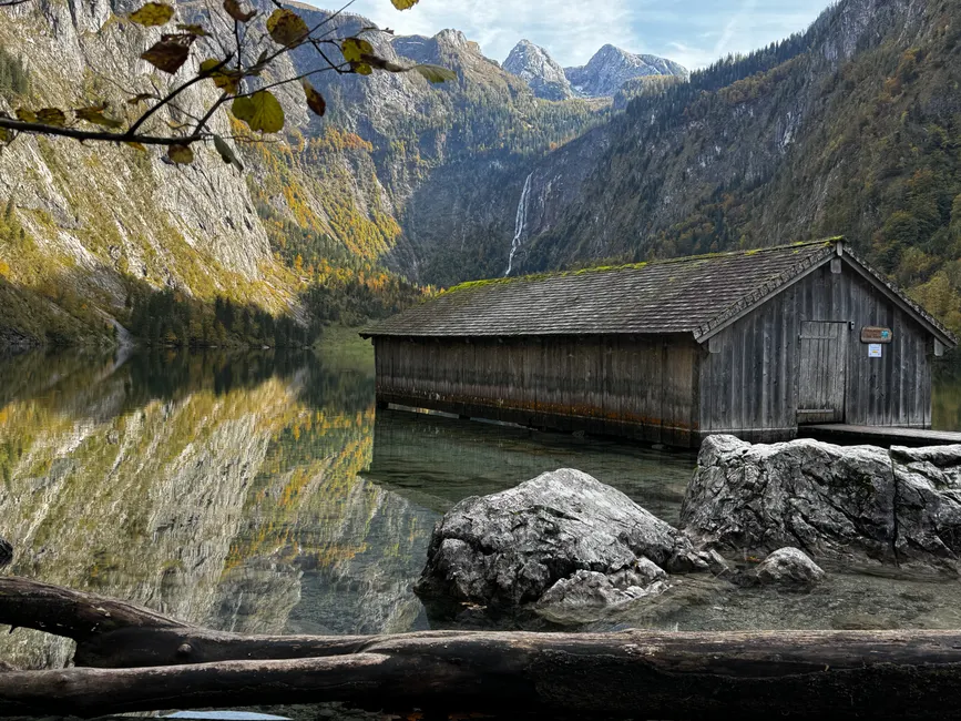 Detail Berchtesgadener Land Königssee Spiegelglatt Morgens Number 8
